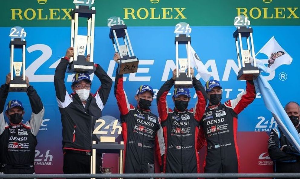 Đội đua Toyota giành chiến thắng thứ 4 liên tiếp tại giải đua 24 Le Mans 2021