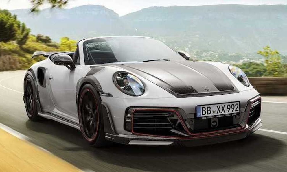 Porsche 911 Turbo S Cabriolet thế hệ mới “dọn tới bến”, biến thành TechArt GTstreet R Cabriolet