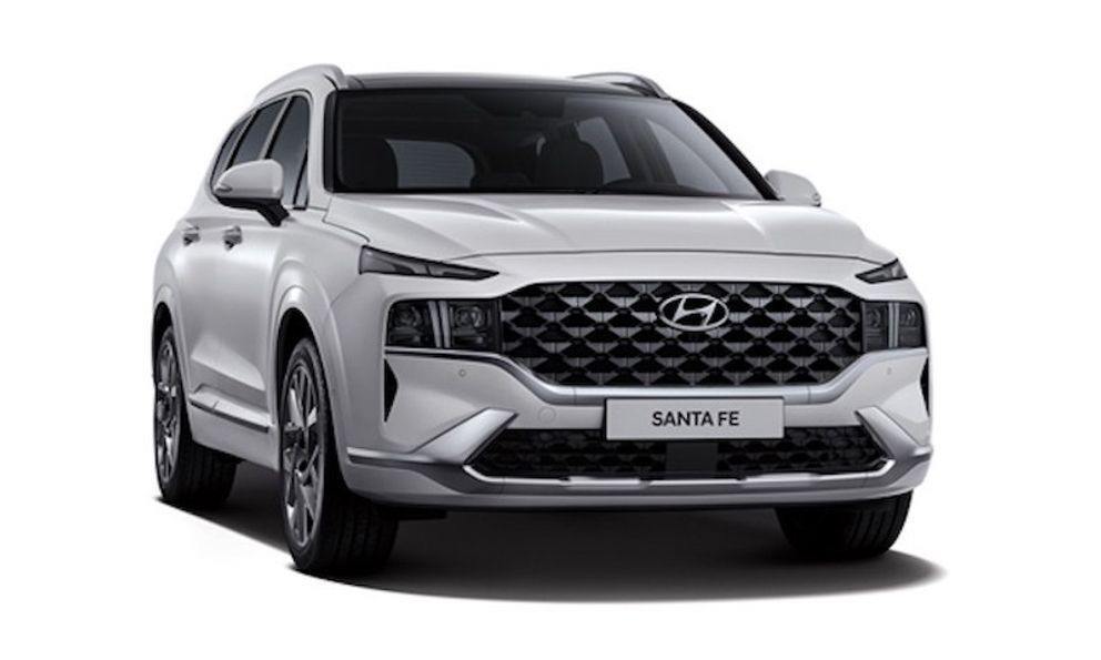 Hyundai Santa Fe đời 2022 sẽ có thêm tuỳ chọn 6 chỗ ngồi