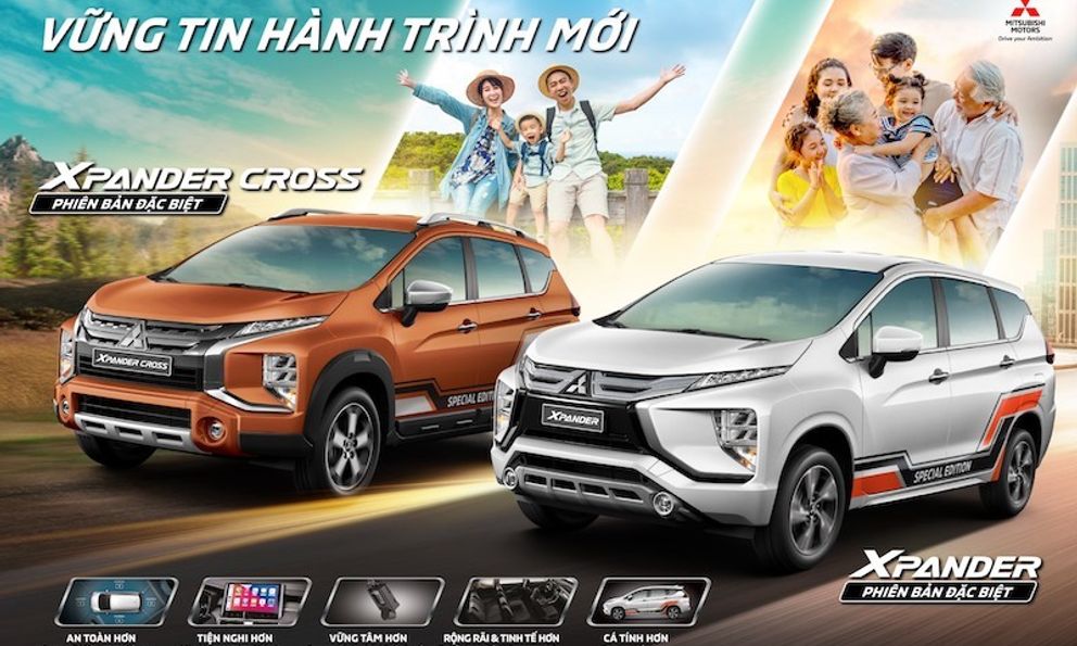 Mitsubishi Việt Nam tung ngay phiên bản đặc biệt cho Xpander và Xpander Cross