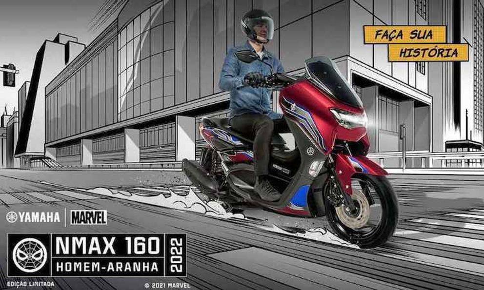 Yamaha trình làng phiên bản đặc biệt NMax 160 SpiderMan Edition dành riêng cho thị trường Brazil