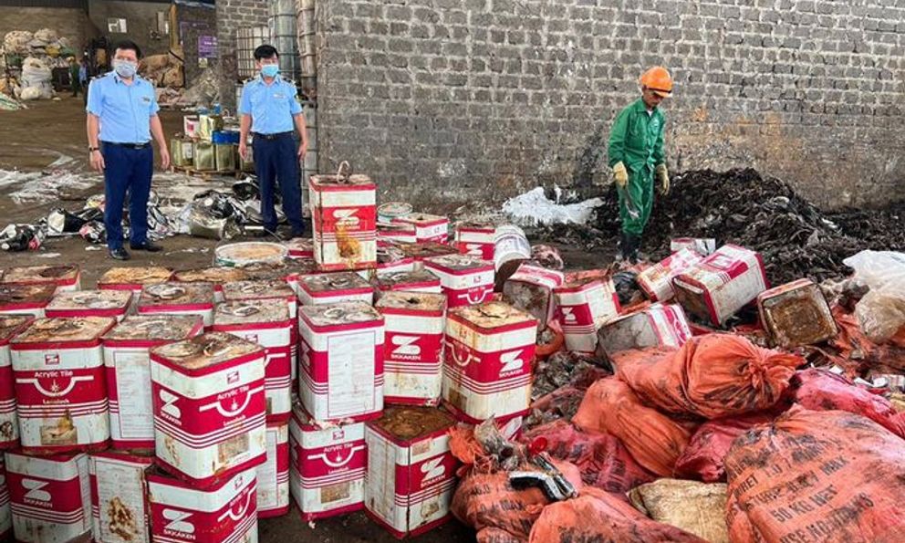 Quảng Bình tiêu hủy hơn 8,5 tấn hàng hóa vi phạm