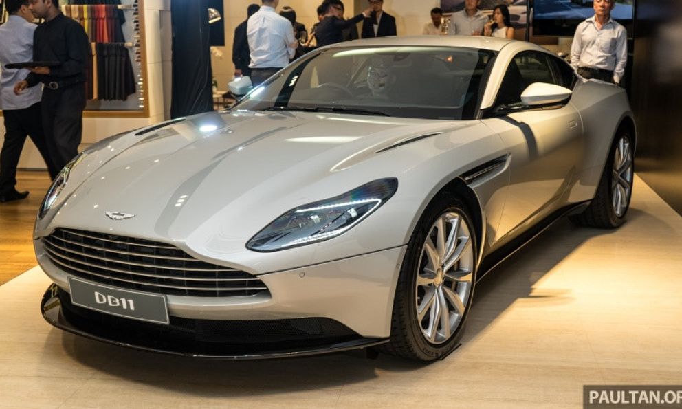 Aston Martin DB11 V8 lộ diện tại Đông Nam Á