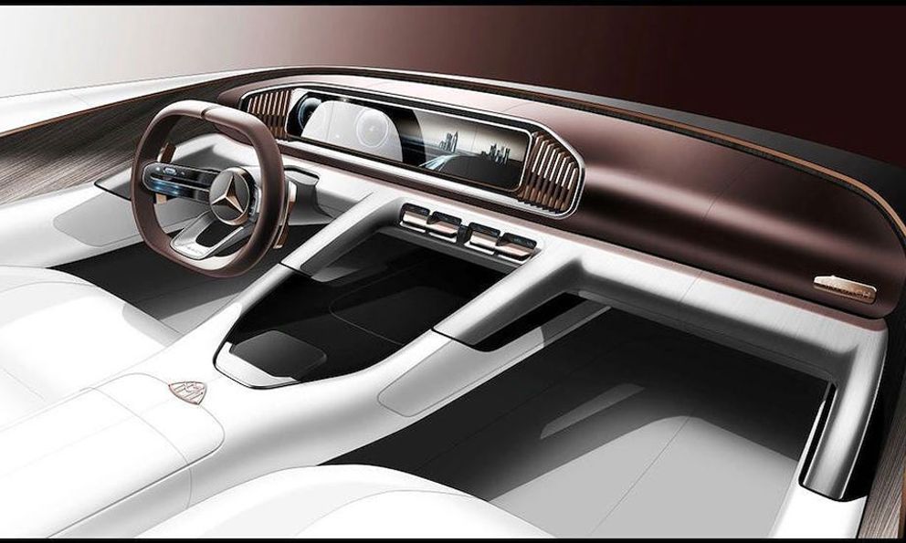 SUV siêu sang Vision Mercedes-Maybach Ultimate Luxury lộ diện