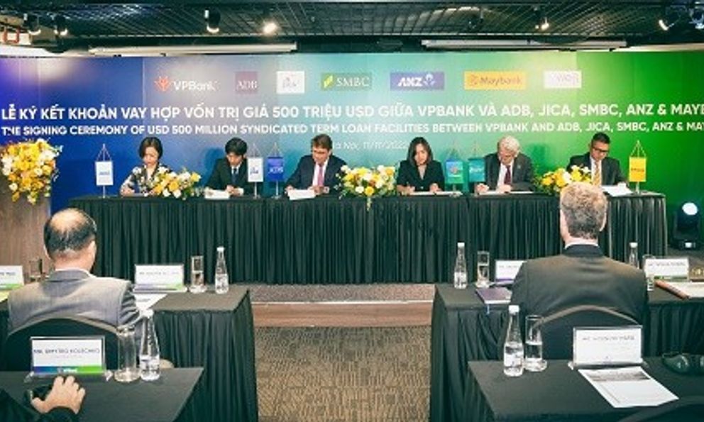 VPBank huy động thành công khoản vay từ 5 định chế tài chính quốc tế