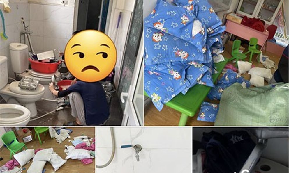 Lãnh đạo Mầm non Viet Sing lên tiếng về hình ảnh nước bẩn trong trường
